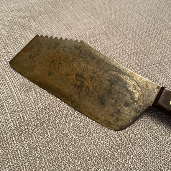 Vintage Meat Cleaver Antique Knife - Picture 9 of 10